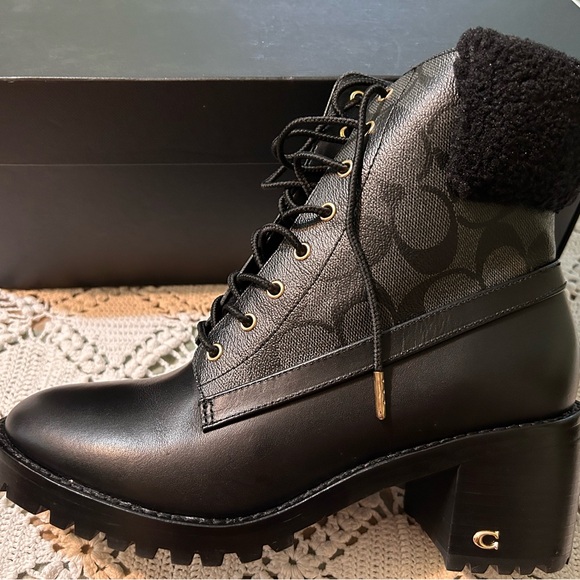 JILL LEATHER BOOT BLACK US 7.5 B Never worn still brand new. - Picture 8 of 13